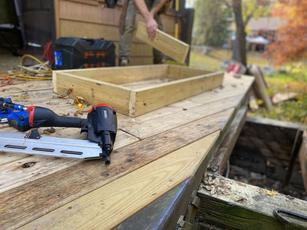 The Raised Beds: one weekend, changed plans and tonnes of effort